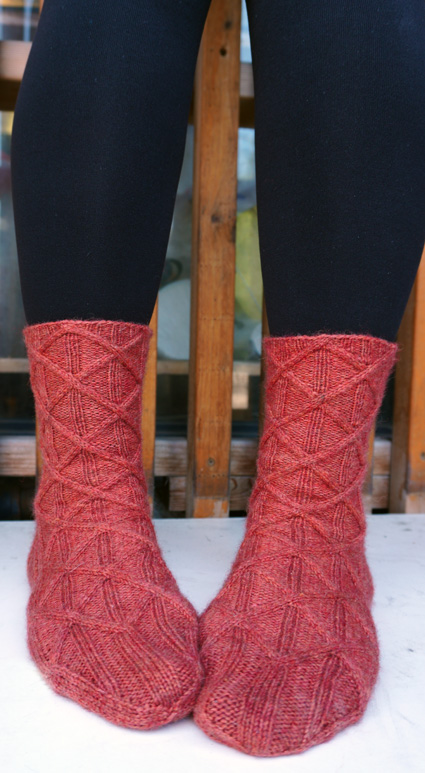 Distinction Socks Knitting Pattern – Kelene Kinnersly Designs