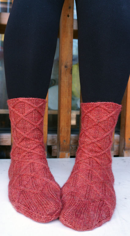 Lakeside Sock - Free Knit Sock Pattern - Cypress and Wool