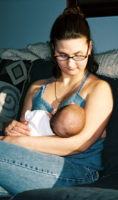 Peek-A-Boob halter