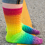 Rainbow Roads socks