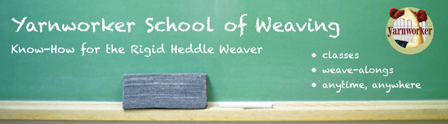 Yarnworker School of Weaving banner