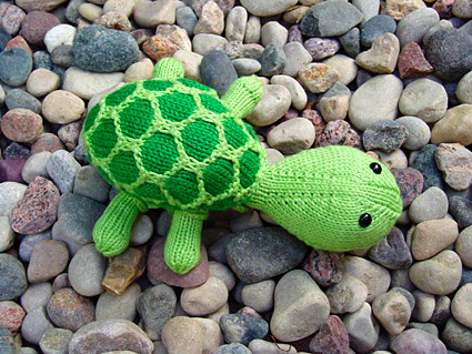 Meet Sheldon the Turtle A fairly quick knit he makes an excellent 