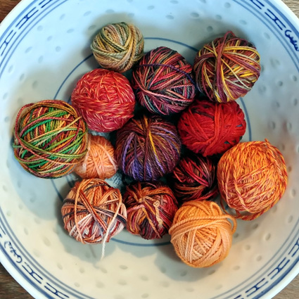 The Odds and Ends of Making a Magic Ball of Yarn - Knitfarious