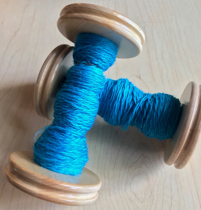 yarns and swatches