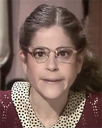 The wonderful Gilda Radner, playing Emily Litella. We miss you, Gilda. You'd hate what's going on right now.