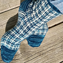 Peerie Plaid socks