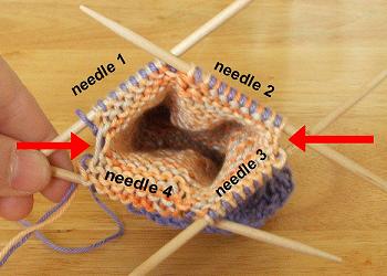 Knitting Socks on Double-Pointed Knitting Needles –