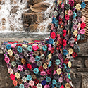 Floribundance crocheted blanket