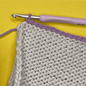 How to Get Hooked: crochet seams on knitting