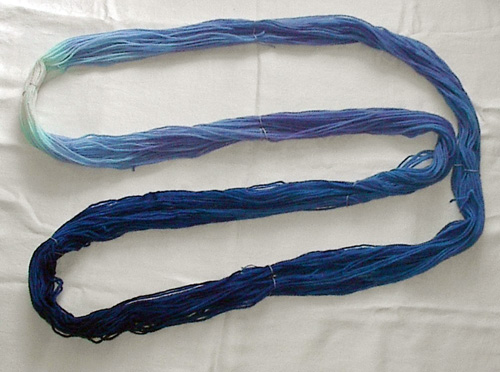 Mixed-Up Monday: Sky Blue  How to dye fabric, Hand dyed yarn, Spinning  yarn fiber