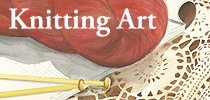 Sutherland Studios Knitting Art
