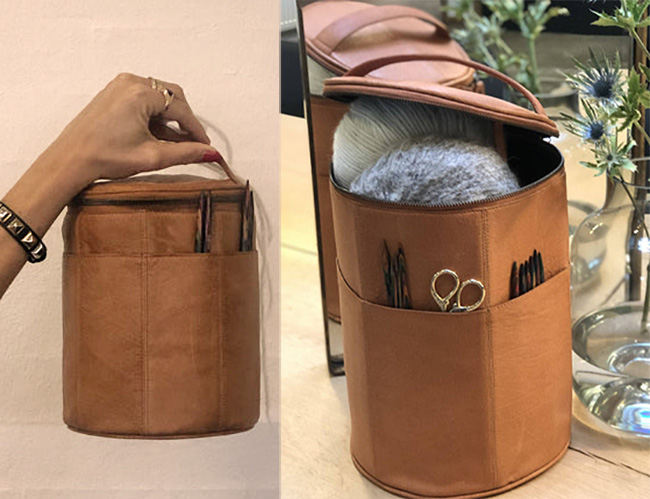 Muud - Saturn Knitting Bag Saddle Tan