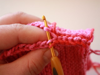 joining knitting